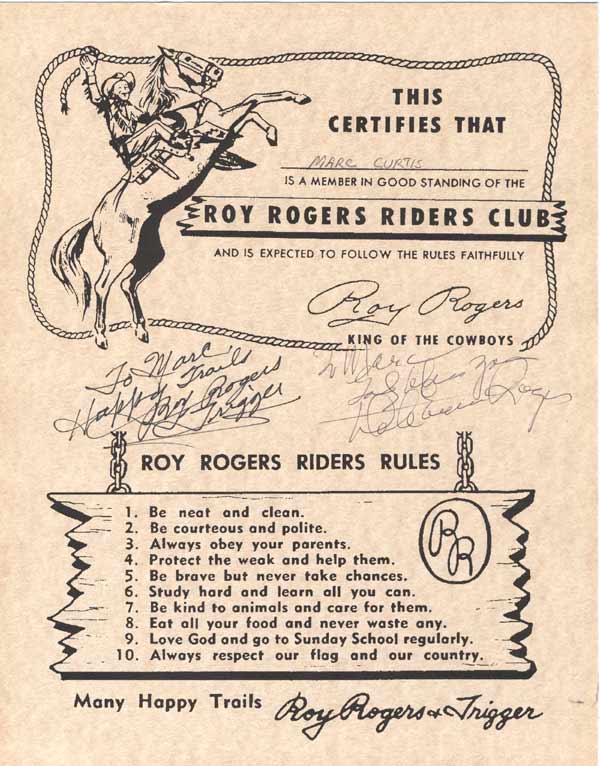 Roy Rogers - Marc Curtis